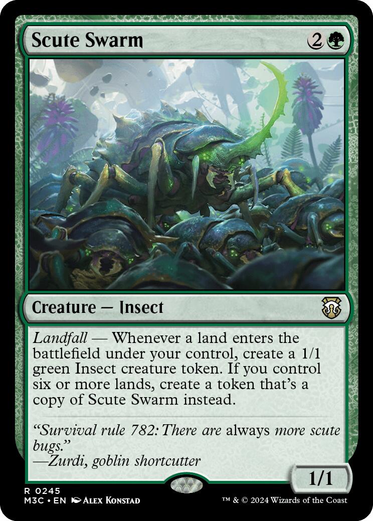 Scute Swarm [Modern Horizons 3 Commander] | Impulse Games and Hobbies