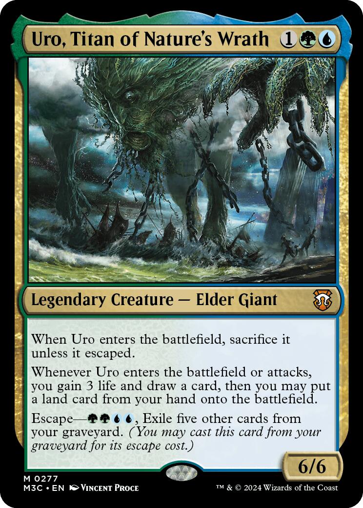 Uro, Titan of Nature's Wrath [Modern Horizons 3 Commander] | Impulse Games and Hobbies