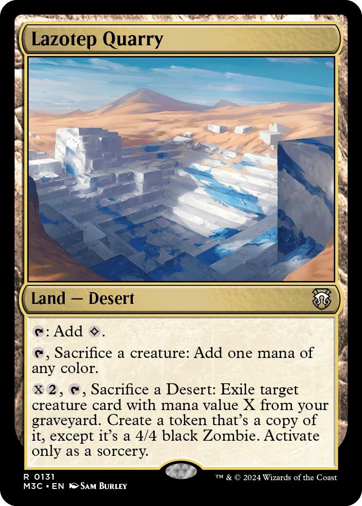 Lazotep Quarry [Modern Horizons 3 Commander] | Impulse Games and Hobbies