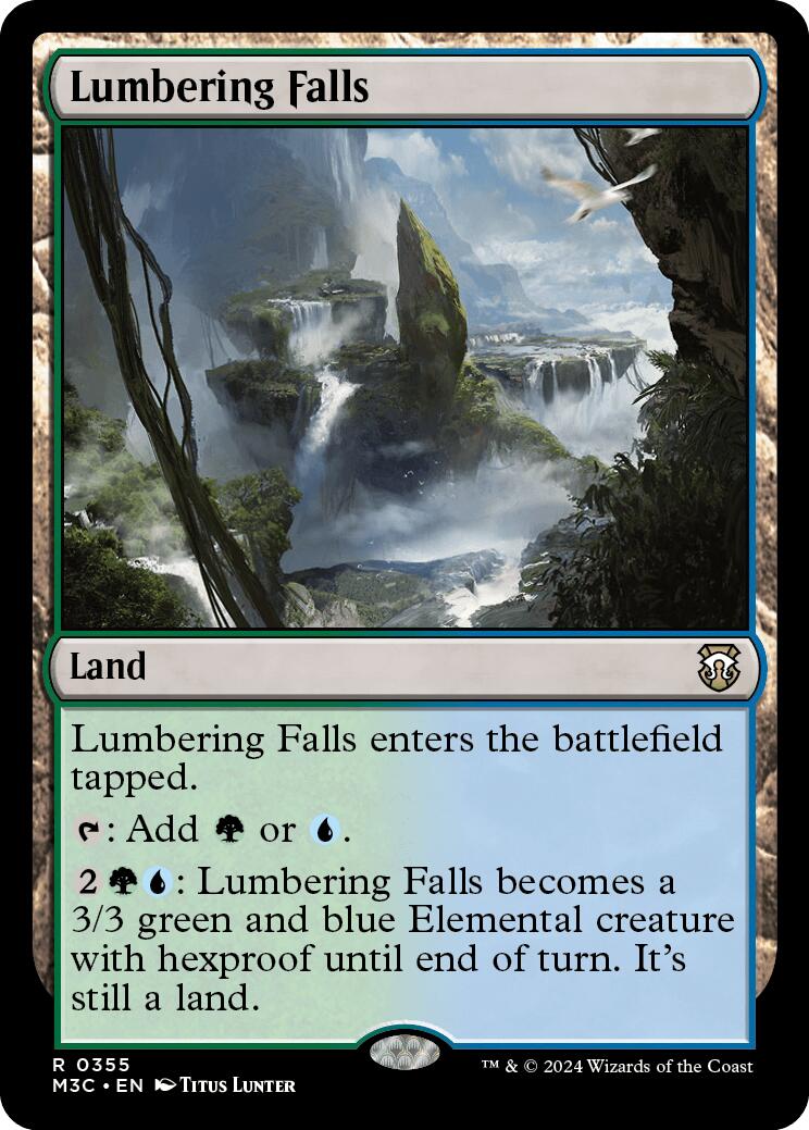 Lumbering Falls [Modern Horizons 3 Commander] | Impulse Games and Hobbies