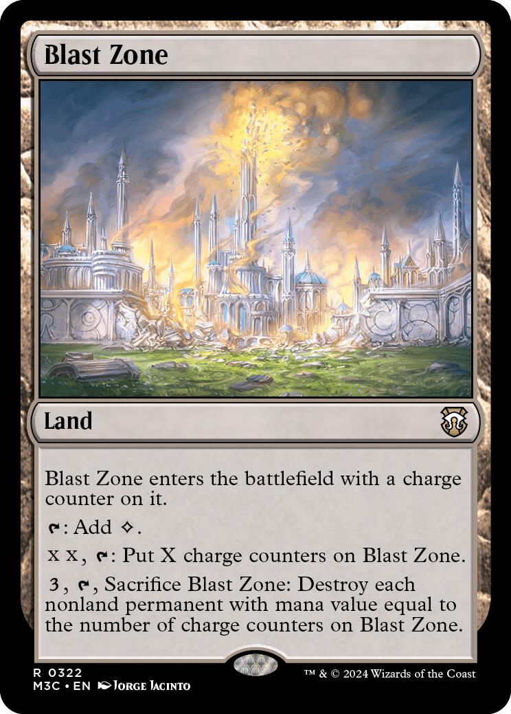 Blast Zone [Modern Horizons 3 Commander] | Impulse Games and Hobbies