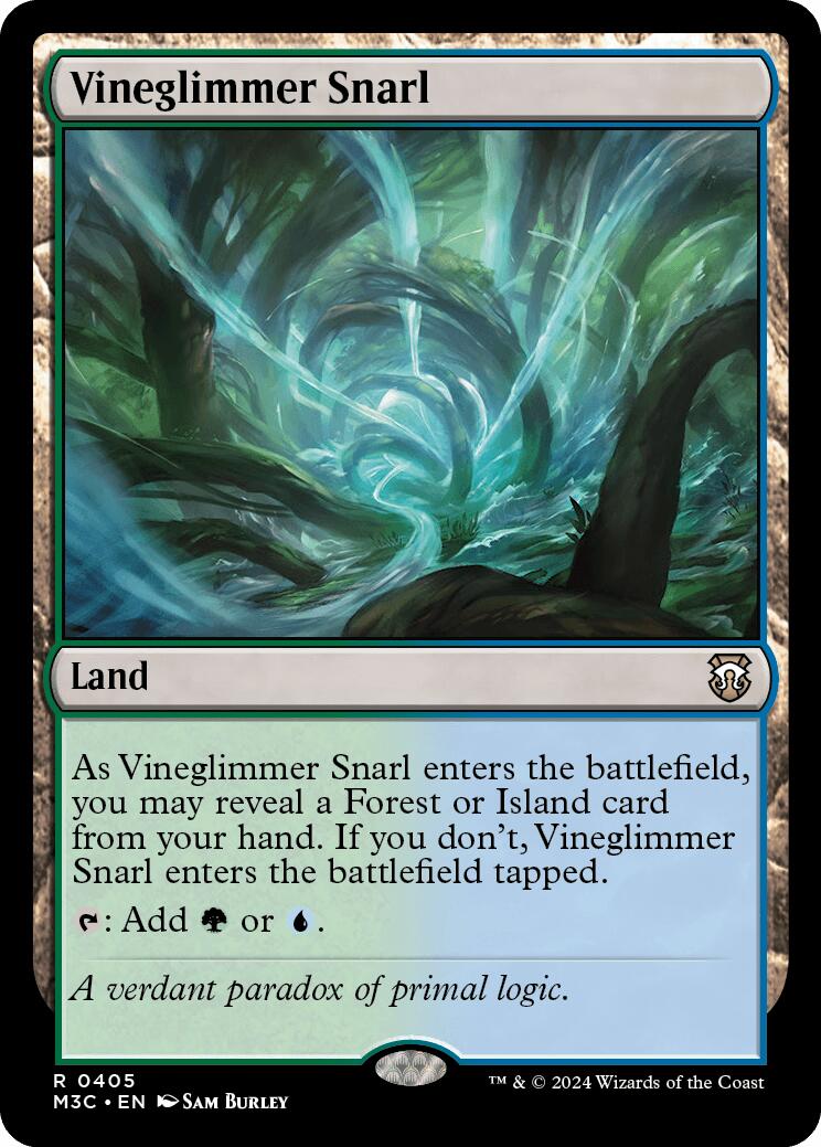 Vineglimmer Snarl [Modern Horizons 3 Commander] | Impulse Games and Hobbies