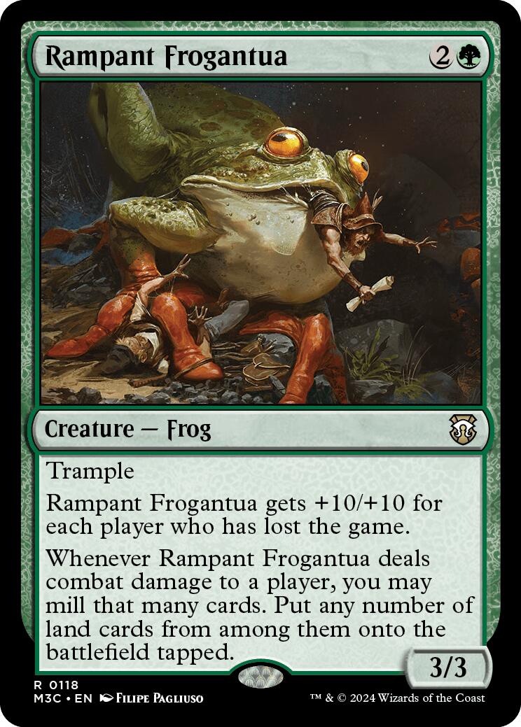 Rampant Frogantua [Modern Horizons 3 Commander] | Impulse Games and Hobbies