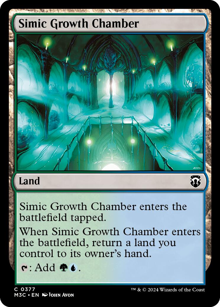 Simic Growth Chamber [Modern Horizons 3 Commander] | Impulse Games and Hobbies