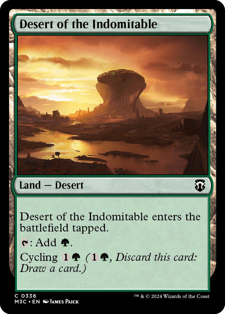 Desert of the Indomitable [Modern Horizons 3 Commander] | Impulse Games and Hobbies