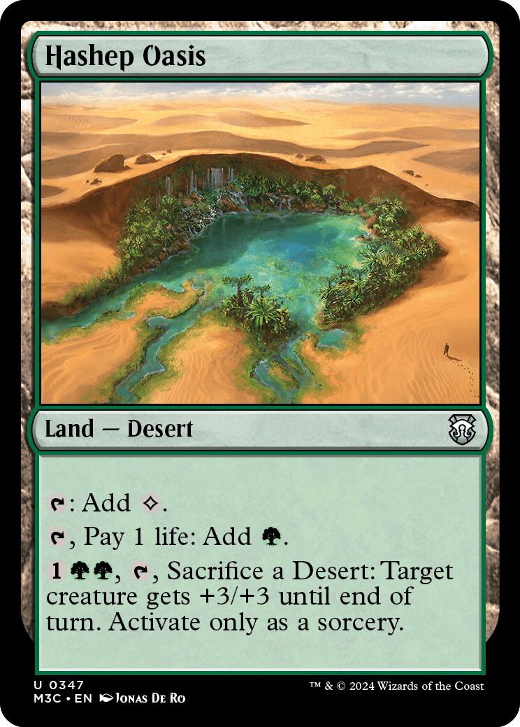 Hashep Oasis [Modern Horizons 3 Commander] | Impulse Games and Hobbies