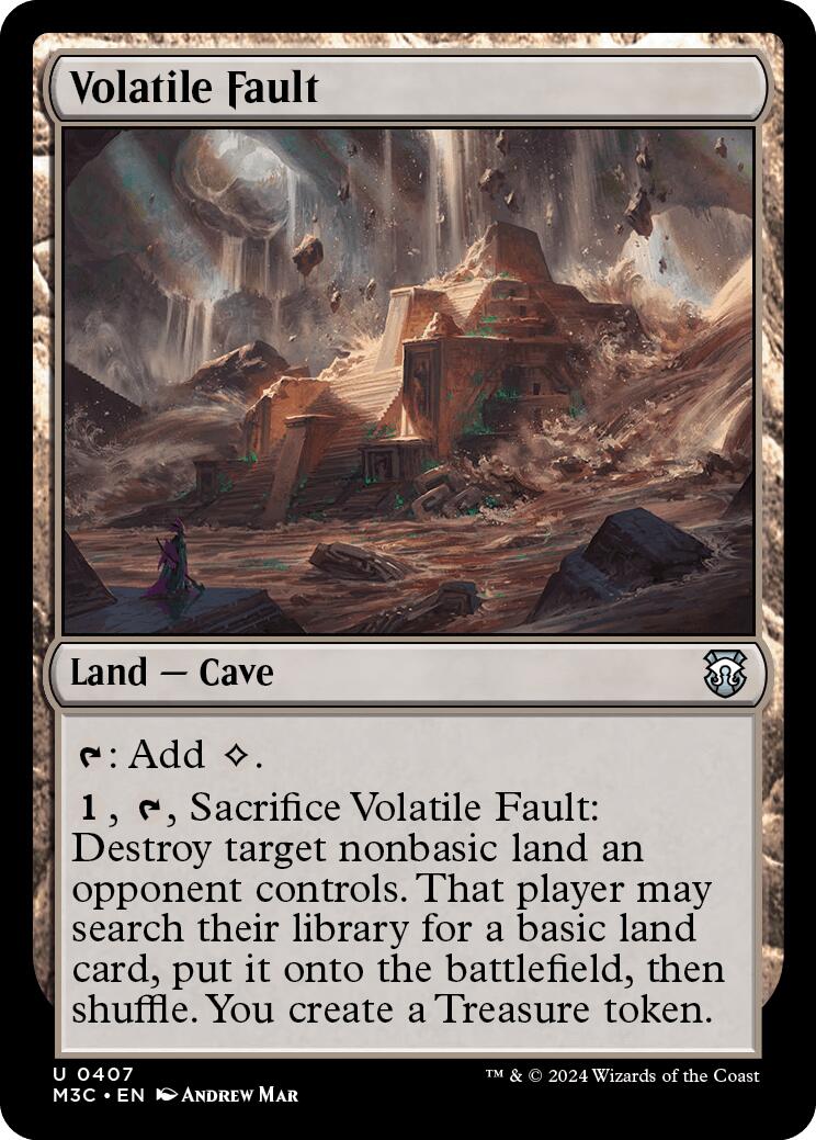 Volatile Fault [Modern Horizons 3 Commander] | Impulse Games and Hobbies