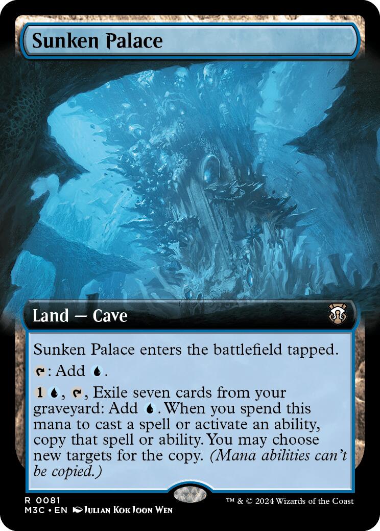 Sunken Palace (Extended Art) [Modern Horizons 3 Commander] | Impulse Games and Hobbies