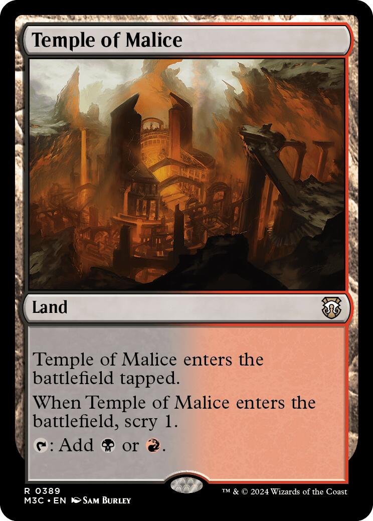 Temple of Malice [Modern Horizons 3 Commander] | Impulse Games and Hobbies