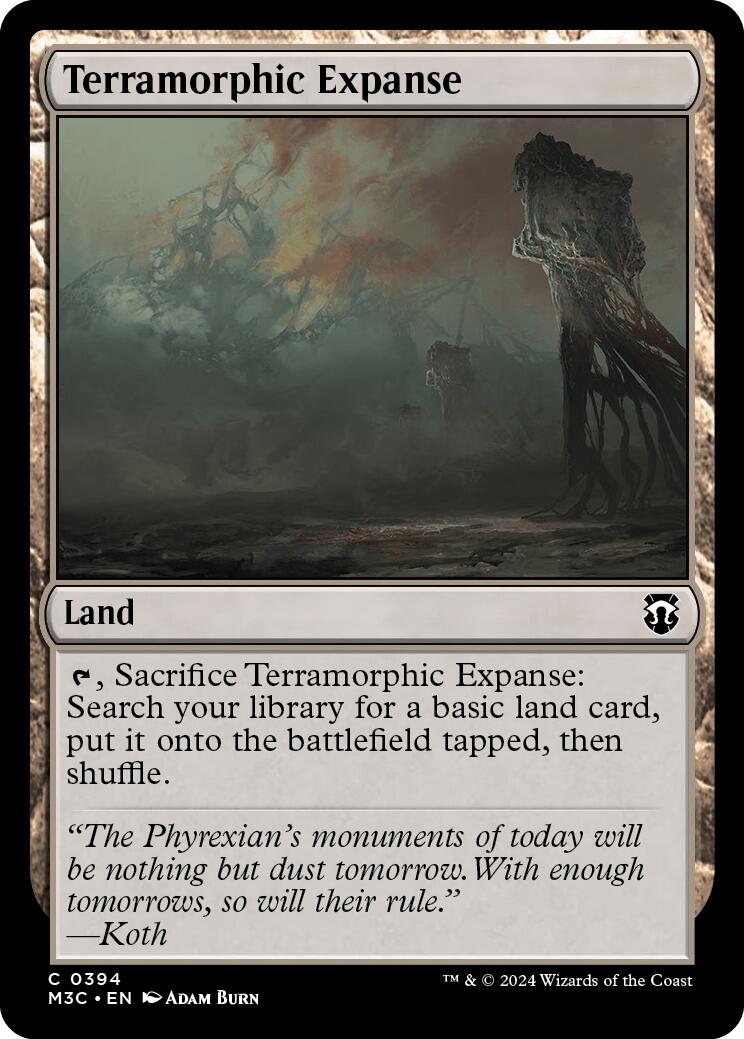 Terramorphic Expanse [Modern Horizons 3 Commander] | Impulse Games and Hobbies