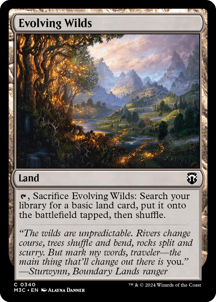 Evolving Wilds [Modern Horizons 3 Commander] | Impulse Games and Hobbies