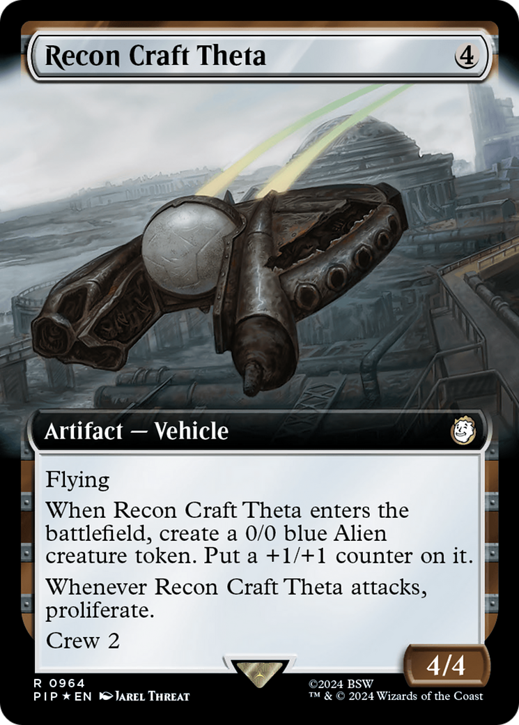 Recon Craft Theta (Extended Art) (Surge Foil) [Fallout] | Impulse Games and Hobbies