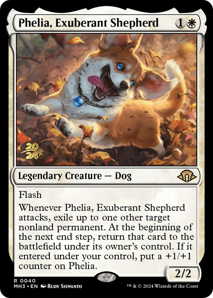 Phelia, Exuberant Shepherd [Modern Horizons 3 Prerelease Promos] | Impulse Games and Hobbies