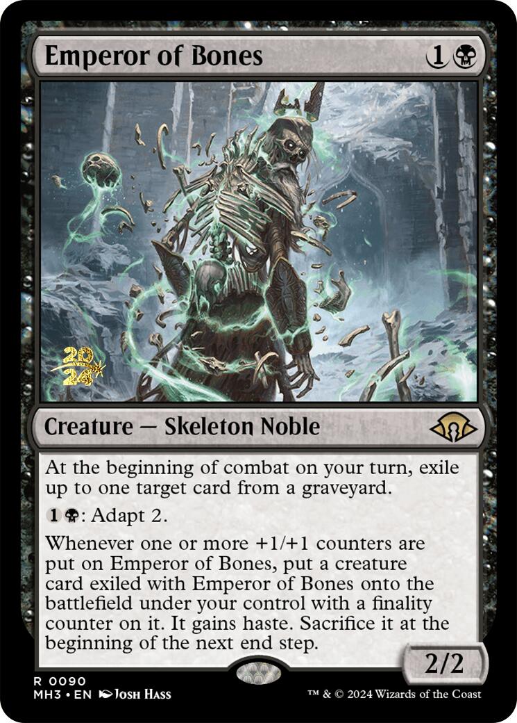 Emperor of Bones [Modern Horizons 3 Prerelease Promos] | Impulse Games and Hobbies