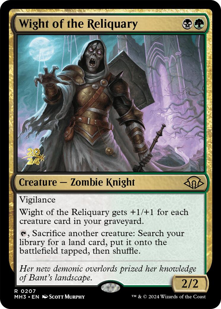 Wight of the Reliquary [Modern Horizons 3 Prerelease Promos] | Impulse Games and Hobbies