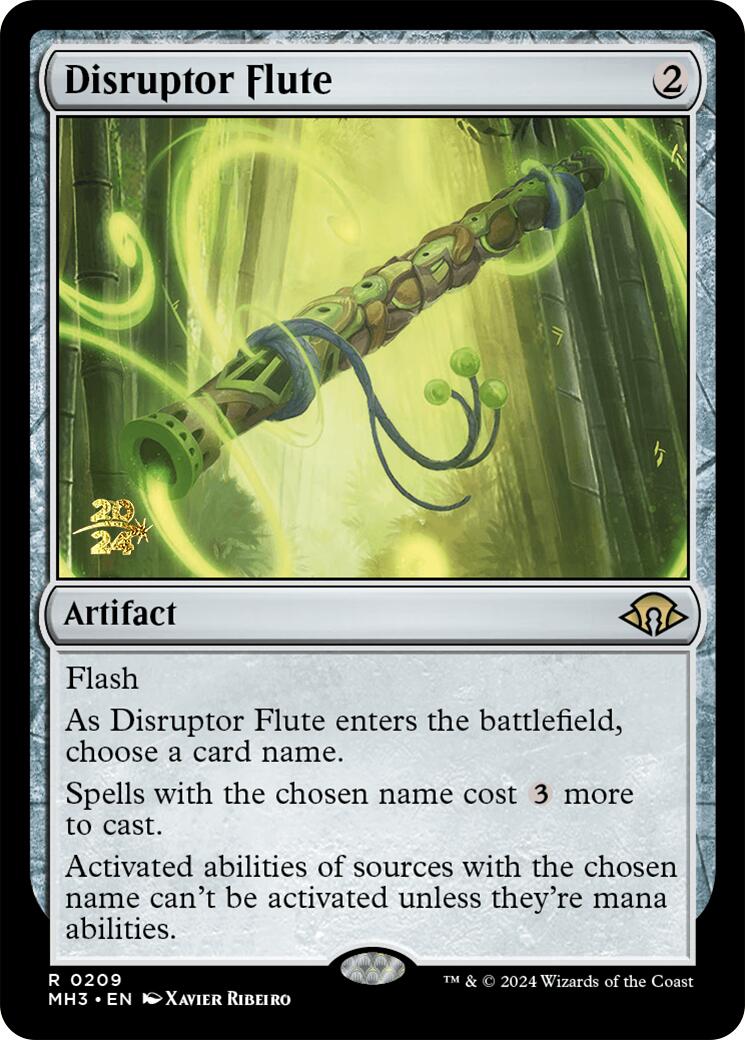 Disruptor Flute [Modern Horizons 3 Prerelease Promos] | Impulse Games and Hobbies