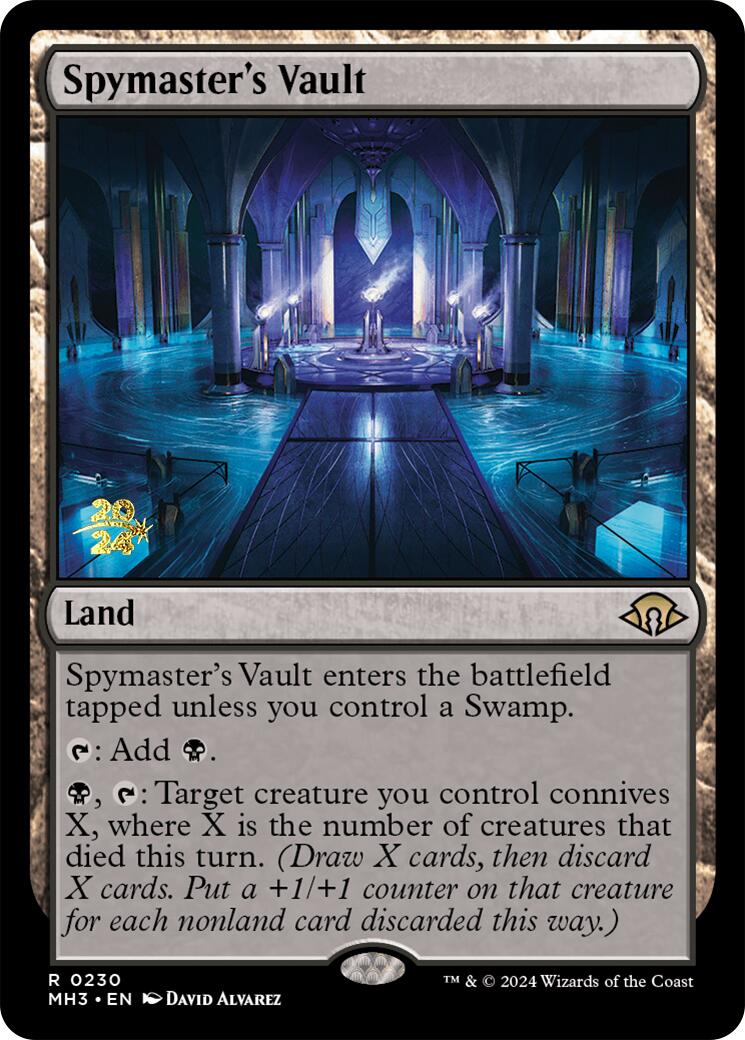 Spymaster's Vault [Modern Horizons 3 Prerelease Promos] | Impulse Games and Hobbies