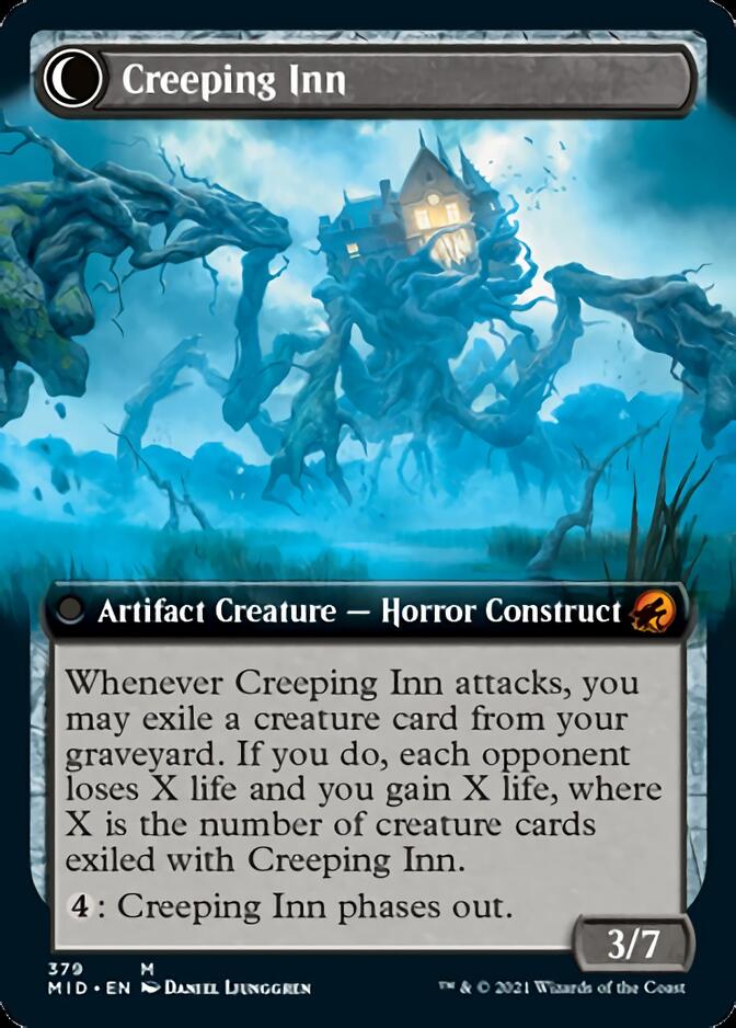 Hostile Hostel // Creeping Inn (Extended Art) [Innistrad: Midnight Hunt] | Impulse Games and Hobbies