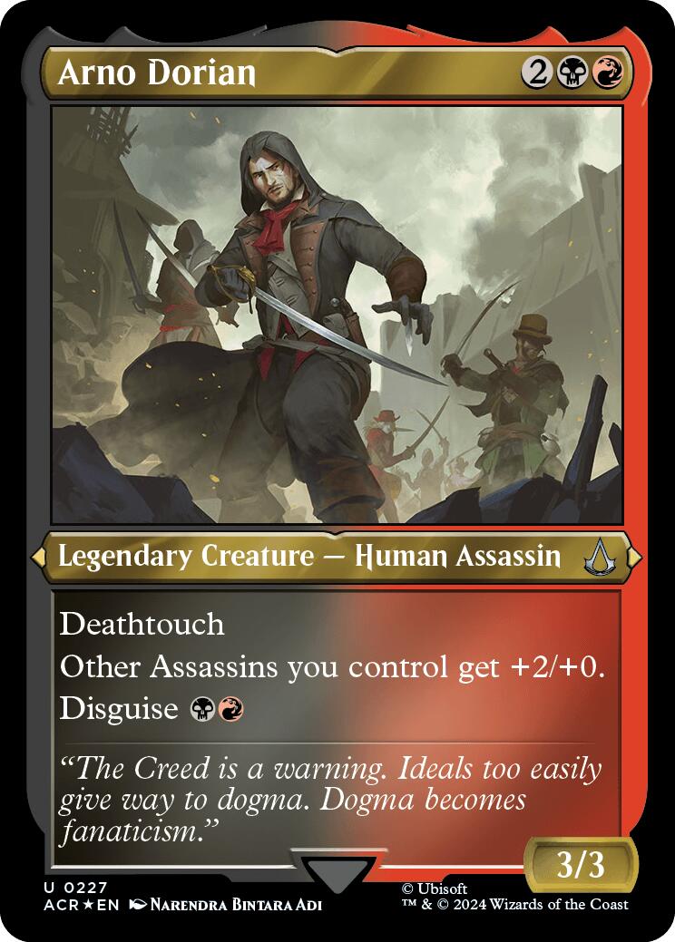Arno Dorian (Foil Etched) [Assassin's Creed] | Impulse Games and Hobbies