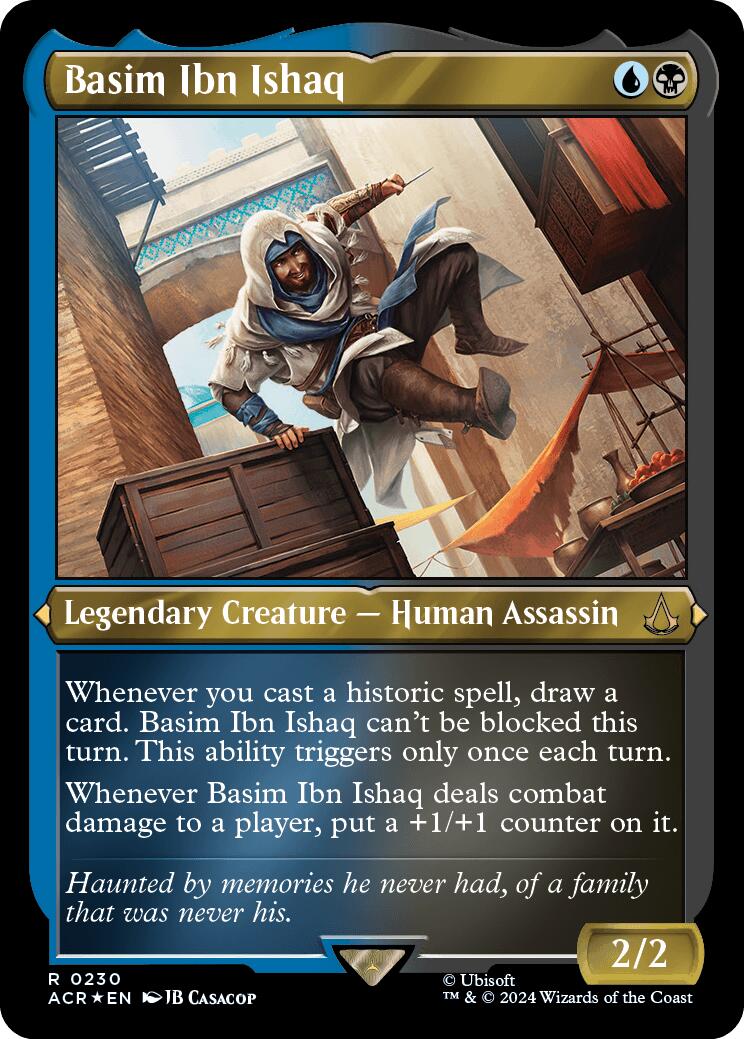 Basim Ibn Ishaq (Foil Etched) [Assassin's Creed] | Impulse Games and Hobbies