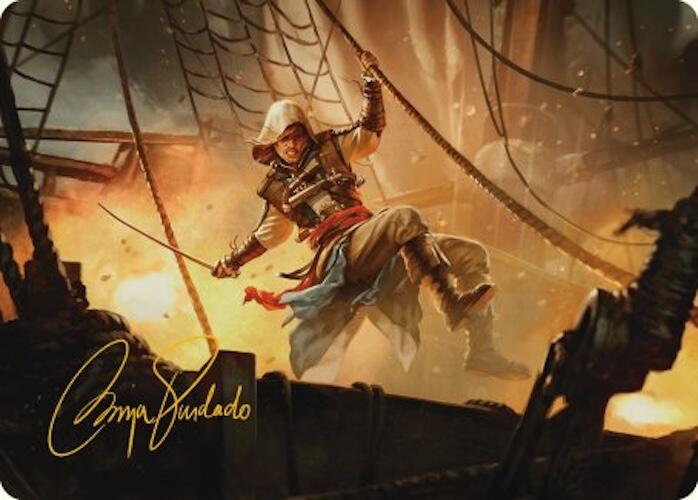 Edward Kenway Art Card (Gold-Stamped Signature) [Assassin's Creed Art Series] | Impulse Games and Hobbies