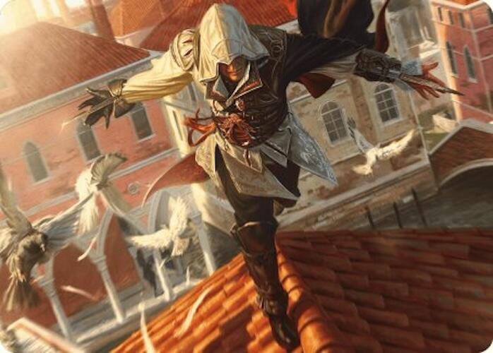 Ezio, Blade of Vengeance Art Card [Assassin's Creed Art Series] | Impulse Games and Hobbies