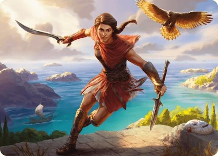 Kassandra, Eagle Bearer Art Card [Assassin's Creed Art Series] | Impulse Games and Hobbies