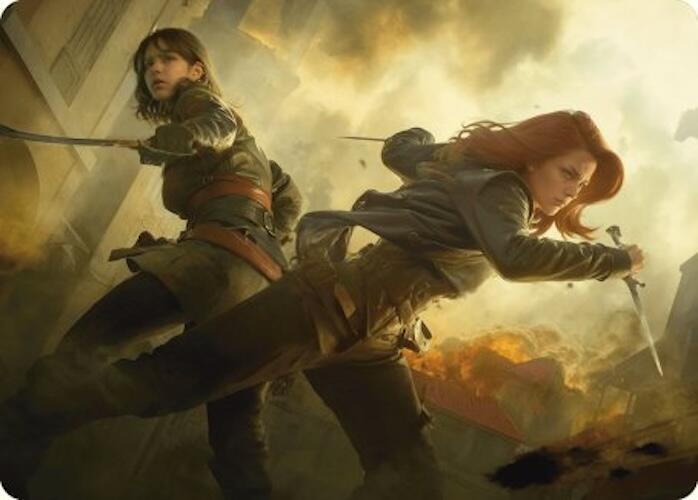 Mary Read and Anne Bonny Art Card [Assassin's Creed Art Series] | Impulse Games and Hobbies