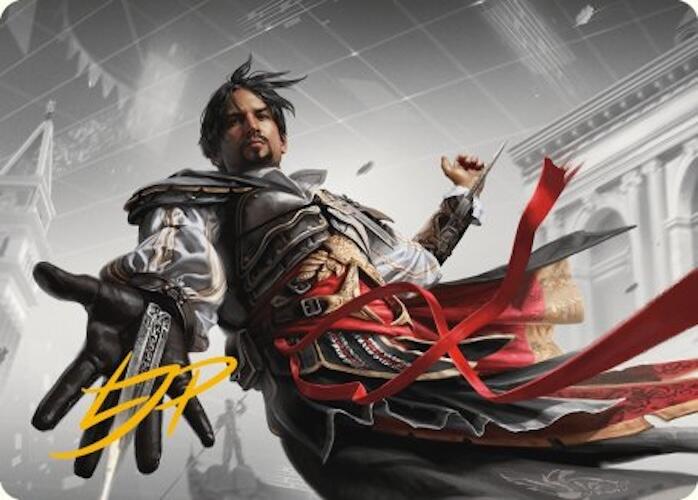 Ezio Auditore da Firenze Art Card (Gold-Stamped Signature) [Assassin's Creed Art Series] | Impulse Games and Hobbies