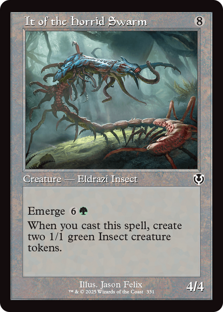 It of the Horrid Swarm (Retro Frame) [Innistrad Remastered] | Impulse Games and Hobbies