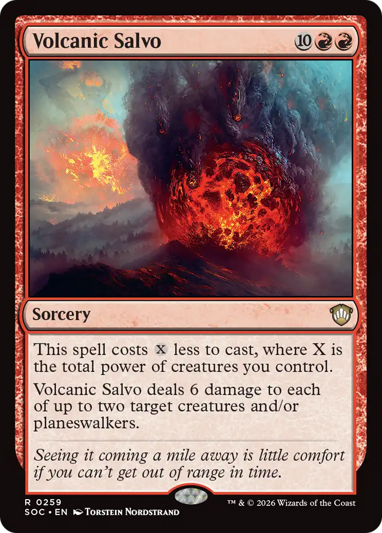 Volcanic Salvo [Secrets of Strixhaven Commander] | Impulse Games and Hobbies
