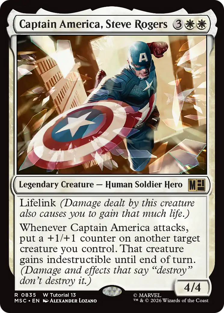 Captain America, Steve Rogers [Marvel Super Heroes Commander] | Impulse Games and Hobbies