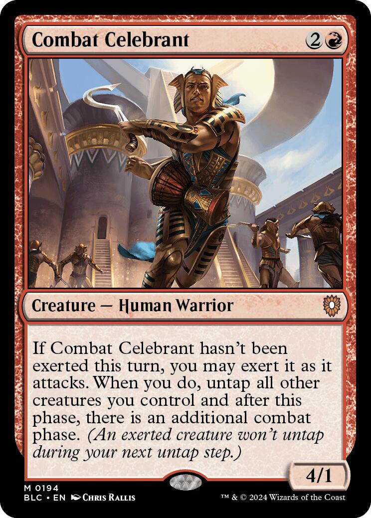 Combat Celebrant [Bloomburrow Commander] | Impulse Games and Hobbies