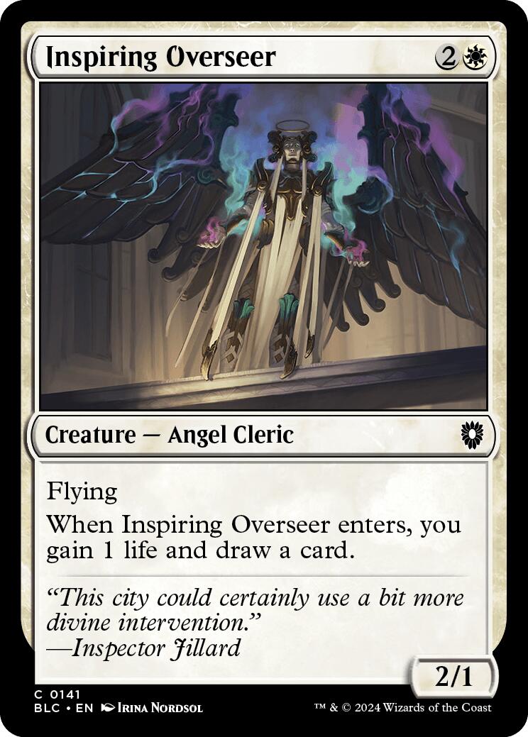 Inspiring Overseer [Bloomburrow Commander] | Impulse Games and Hobbies