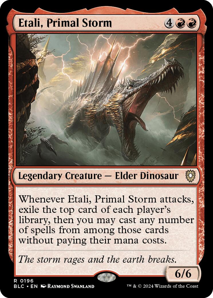 Etali, Primal Storm [Bloomburrow Commander] | Impulse Games and Hobbies