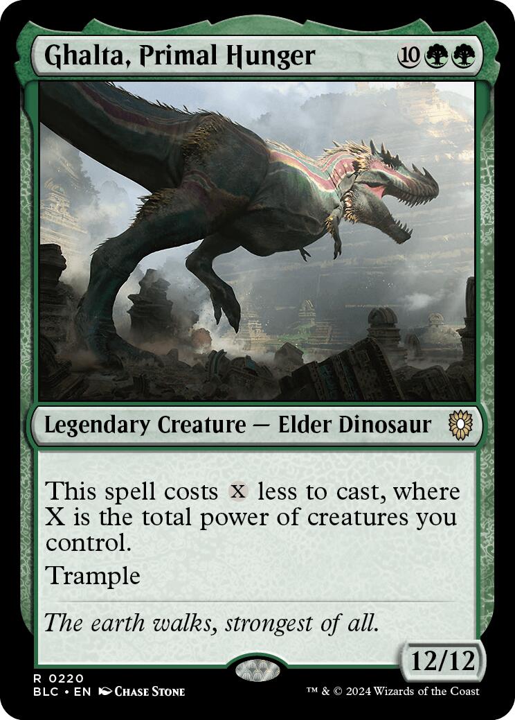Ghalta, Primal Hunger [Bloomburrow Commander] | Impulse Games and Hobbies