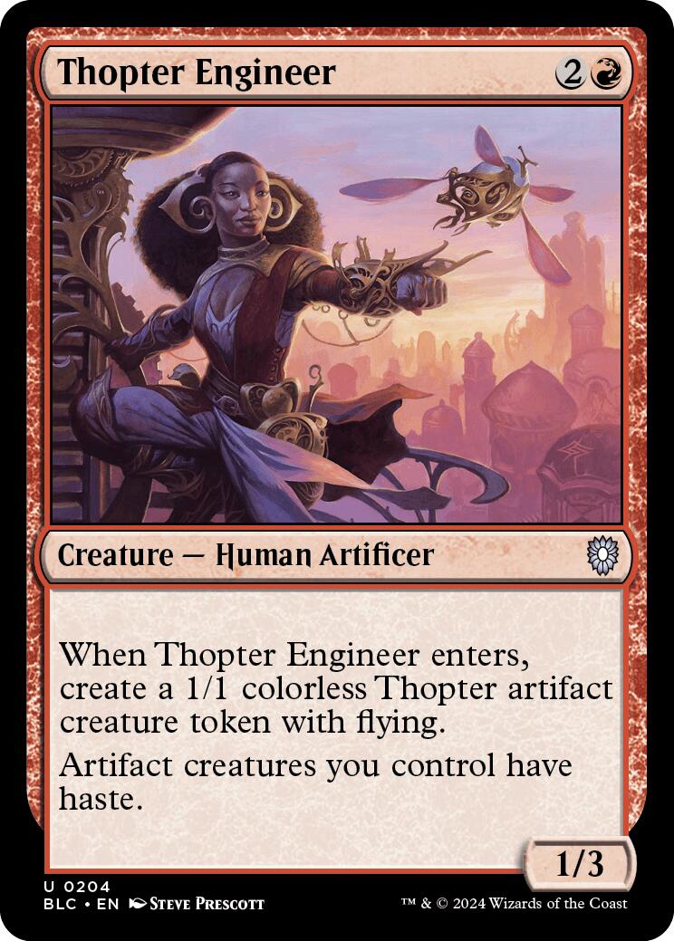 Thopter Engineer [Bloomburrow Commander] | Impulse Games and Hobbies