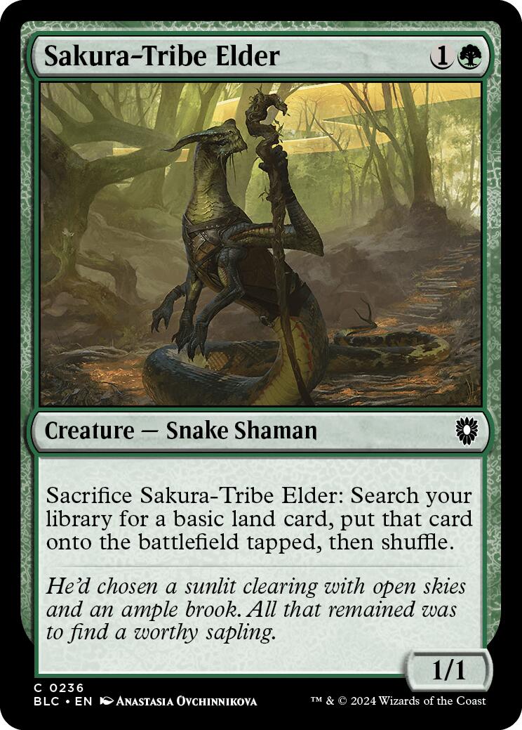 Sakura-Tribe Elder [Bloomburrow Commander] | Impulse Games and Hobbies