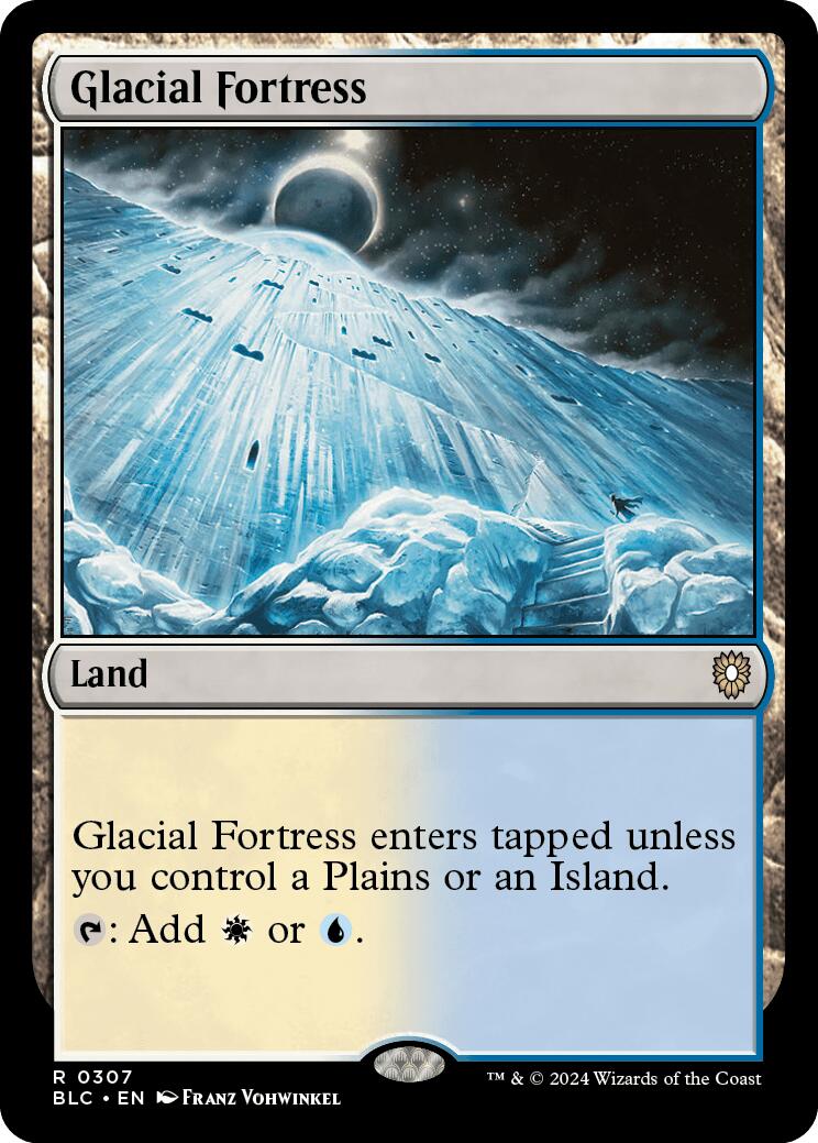 Glacial Fortress [Bloomburrow Commander] | Impulse Games and Hobbies