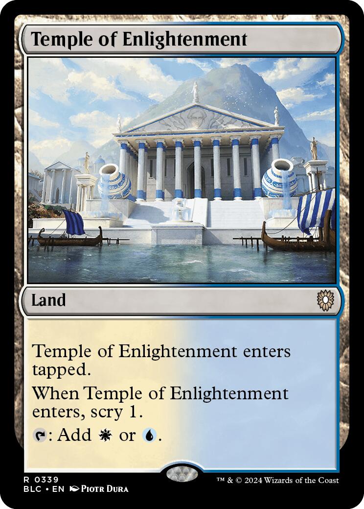 Temple of Enlightenment [Bloomburrow Commander] | Impulse Games and Hobbies