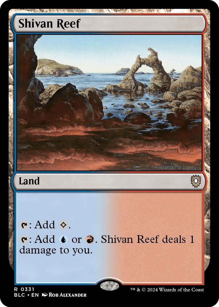 Shivan Reef [Bloomburrow Commander] | Impulse Games and Hobbies
