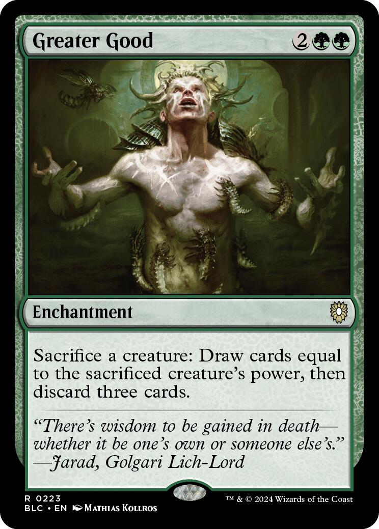 Greater Good [Bloomburrow Commander] | Impulse Games and Hobbies