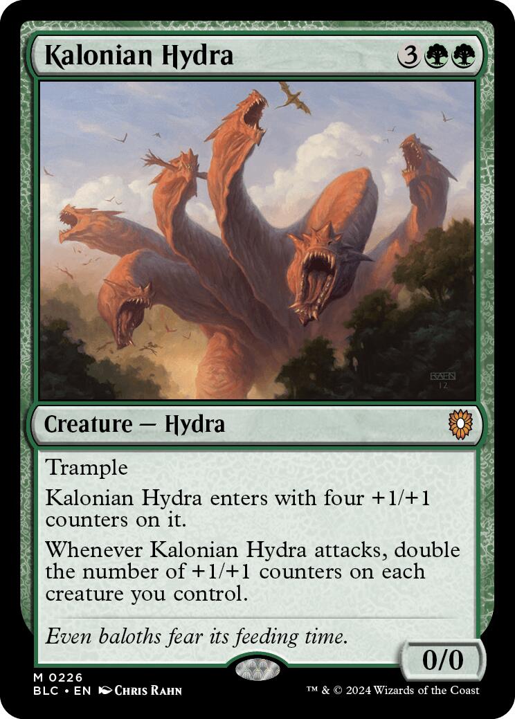 Kalonian Hydra [Bloomburrow Commander] | Impulse Games and Hobbies