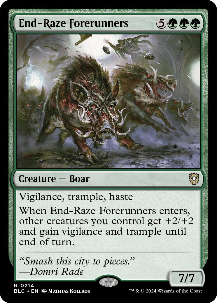 End-Raze Forerunners [Bloomburrow Commander] | Impulse Games and Hobbies