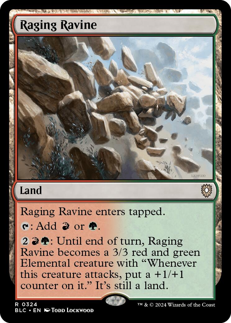 Raging Ravine [Bloomburrow Commander] | Impulse Games and Hobbies
