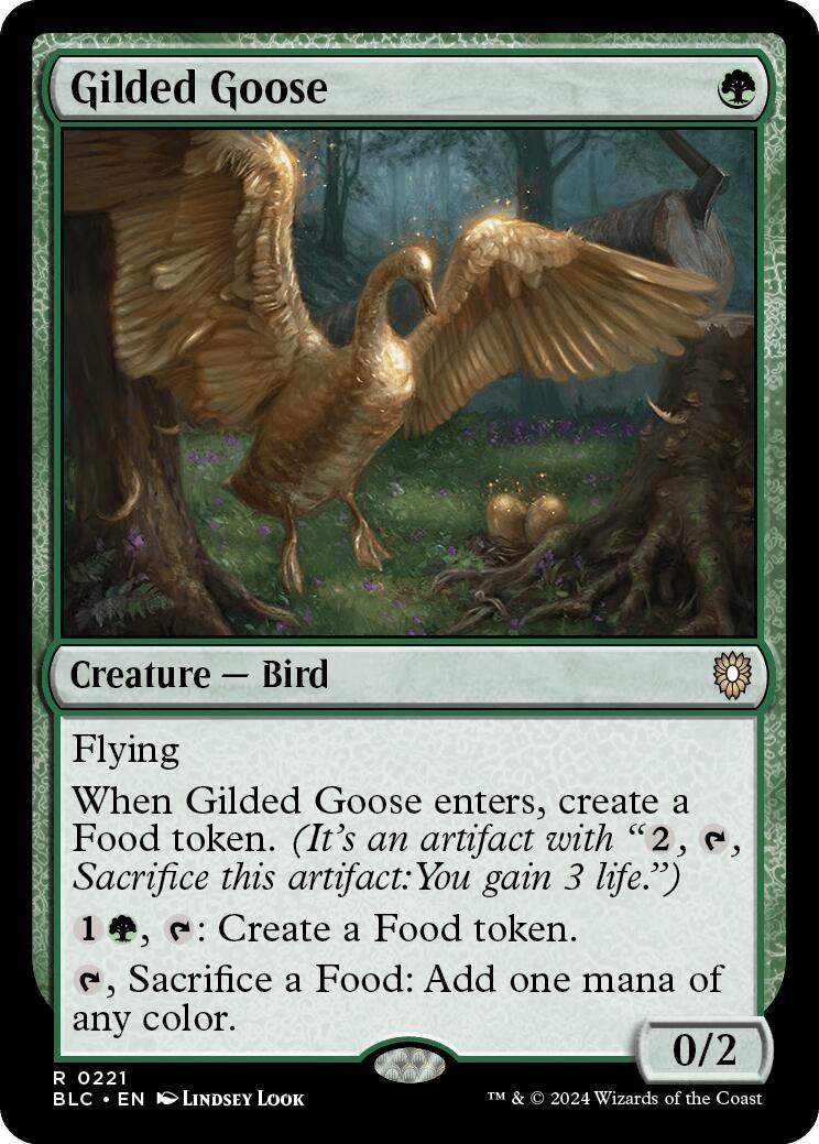 Gilded Goose [Bloomburrow Commander] | Impulse Games and Hobbies