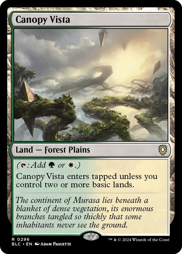 Canopy Vista [Bloomburrow Commander] | Impulse Games and Hobbies