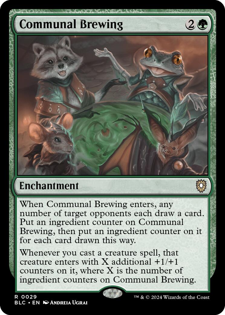 Communal Brewing [Bloomburrow Commander] | Impulse Games and Hobbies