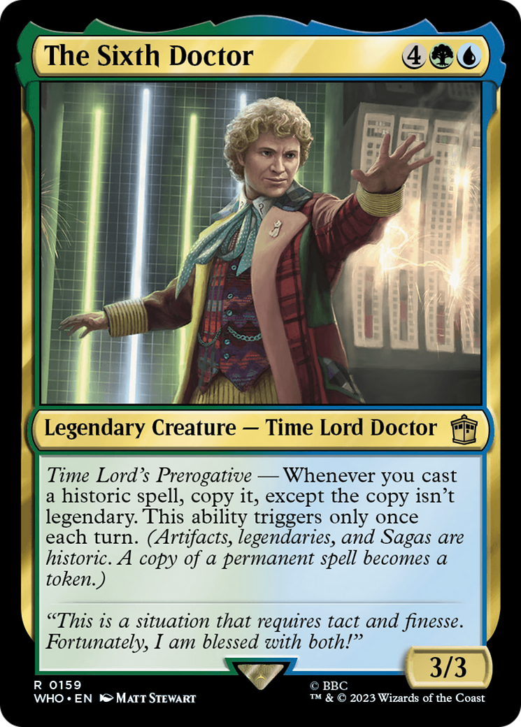 The Sixth Doctor [Doctor Who] | Impulse Games and Hobbies