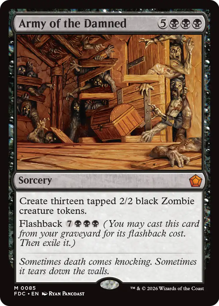 Army of the Damned [Foundations Commander] | Impulse Games and Hobbies